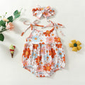 Floral Summer Baby Girl Onesie | Ninja Toddler