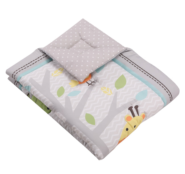 Jungle 3pcs Crib Set | Ninja Toddler