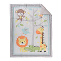 Jungle 3pcs Crib Set | Ninja Toddler