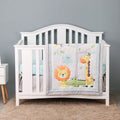 Jungle 3pcs Crib Set | Ninja Toddler