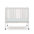 BOUSSAC Fold Away Portable Crib white | Ninja Toddler