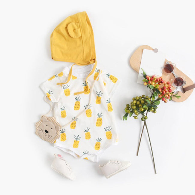 Pineapple Summer Baby Unisex Onesie | Ninja Toddler