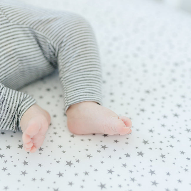 StarNight Fitted Crib Sheet | Ninja Toddler