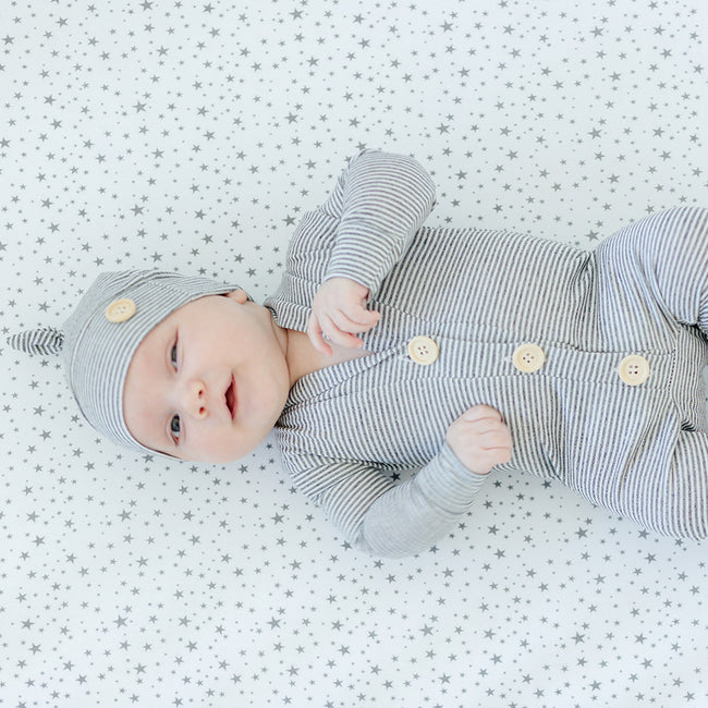 StarNight Fitted Crib Sheet | Ninja Toddler