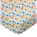 AnimalFun Fitted Crib Sheet | Ninja Toddler