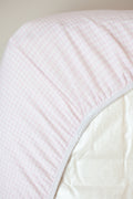 Pink Crib Fitted Sheet | Ninja Toddler