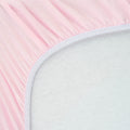 Baby Pink Fitted Crib Sheet Set | Baby Girl Bedding | Ninja Toddler