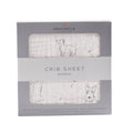 Corgi Bamboo Muslin Crib Sheet | Ninja Toddler