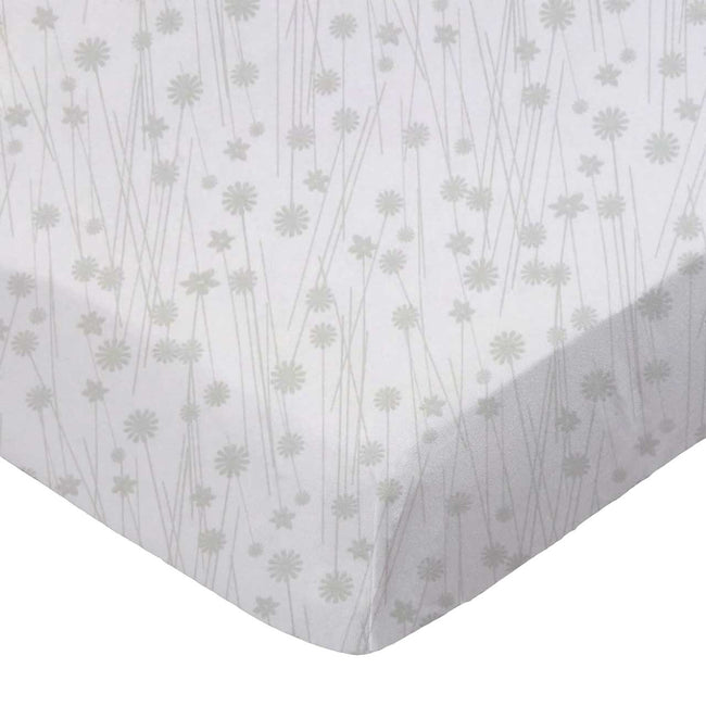 Floral Fitted Crib Sheet | Ninja Toddler