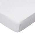 White Fitted Crib Sheet Set | Ninja Toddler