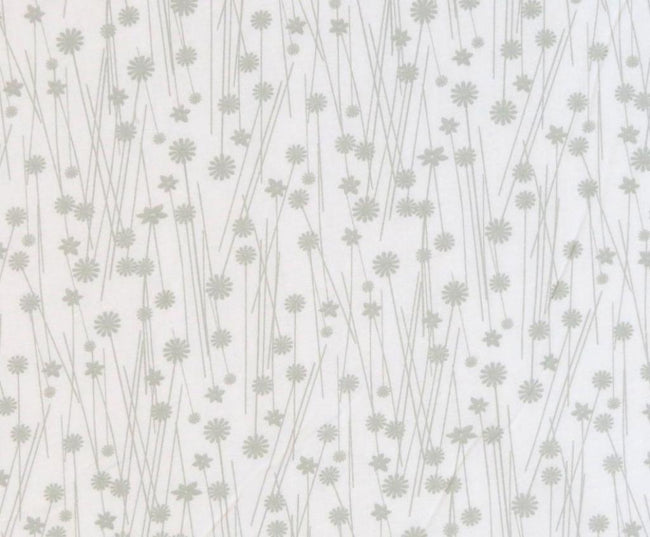 Floral Fitted Crib Sheet | Ninja Toddler