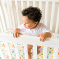 AnimalFun Fitted Crib Sheet | Ninja Toddler