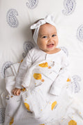 "Fly Me To The Moon" Organic Swaddle Set | Ninja Toddler