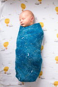 "Fly Me To The Moon" Organic Swaddle Set | Ninja Toddler