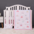 Rainbow 4 Pcs Bedding Set | Ninja Toddler