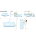 U-Shaped Body Pillow | Ninja Toddler