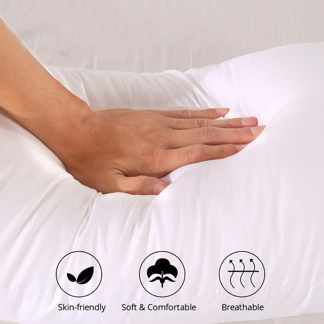 U-Shaped Body Pillow is made of soft, comfortable and breathable material | Ninja Toddler