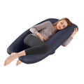 U-Shaped Body Pillow Black | Ninja Toddler