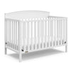 BOUSSAC Benton 5 in 1 Convertible Baby Crib in white | Ninja Toddler