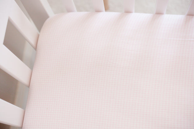 Pink Crib Fitted Sheet | Ninja Toddler