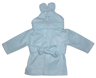 Fleece Robe With Hoodie Blue | Ninja Toddler