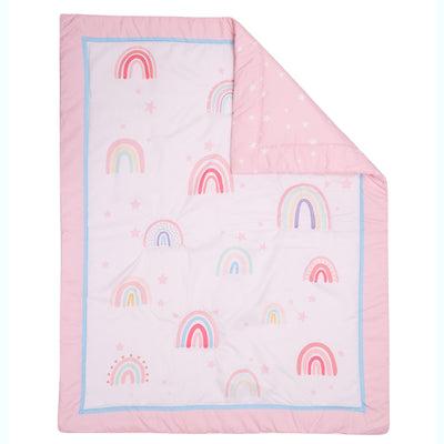 Rainbow 4 Pcs Bedding Set | Quilt | Ninja Toddler